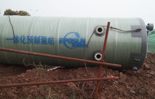 Rain and sewage diversion project in Houyu Town, Changzhou
